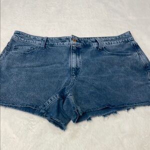 Universal Thread Blue Denim Women Shorts Vintage Midi SIZE 16
